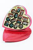 Tilted Heart Shaped Box of Assorted Chocolates