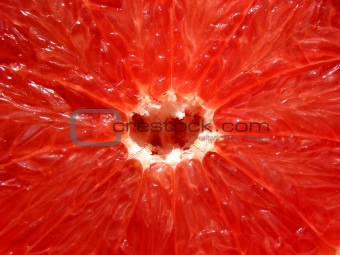 Red grapefruit texture
