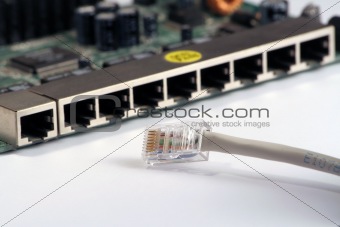 Unplugged LAN cable