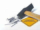 Under maintenance or construction