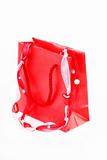 Present bag isolated