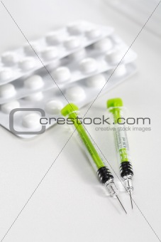 Injections and pills