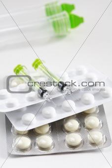 Injections and pills