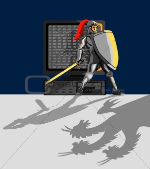 Knight protection a computer