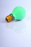 green lightbulb 