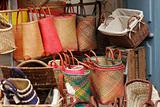 Baskets on a market 
