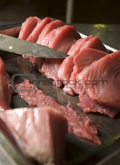 Raw Tuna Cuts