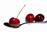 Cherries and Spoon