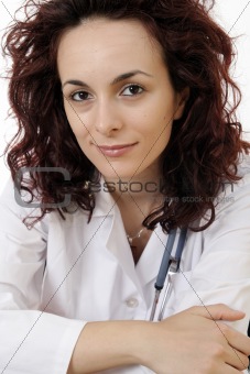 Portrait of a young doctor