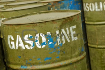 gasoline drums