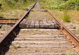 Railroad Tracks To Infinity
