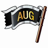 August Month on Flag