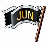 June Month on Flag