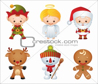Christmas characters