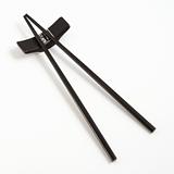 black chopsticks