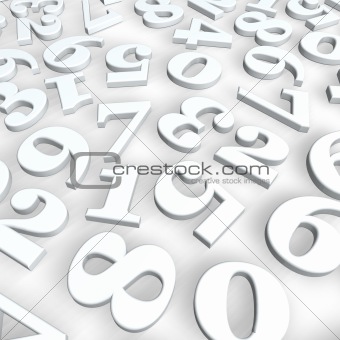 numbers background