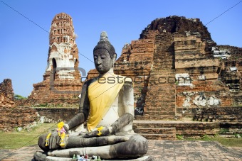 Thai Buddha and Temple