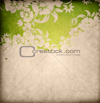 floral style backgrounds frame