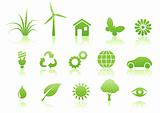  ecology icon set