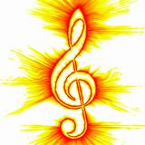 Abstract Treble Clef