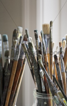 Artist's brushes