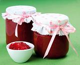 Homemade strawberry/rhubarb jam