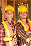 Two Construction Workers at the job