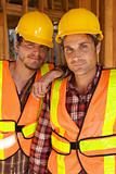 Two Construction Workers at the job