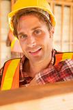 Close up of Construction Worker