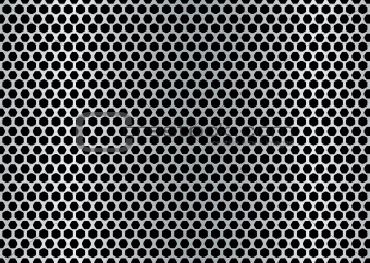 brushed hexagon background