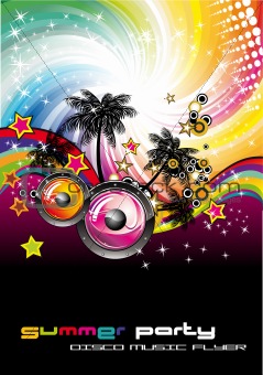 Colorful Discoteque Flyer