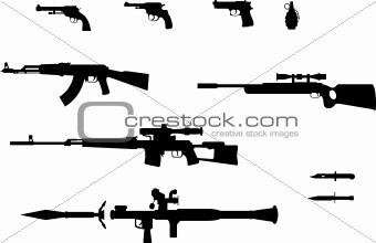 Cartoon Army Gun