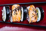 Japanese sushi seafood