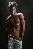 African american nude torso black sexy man