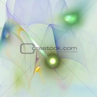 Abstract background. Blue - green palette.