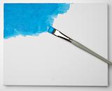 Blue painting