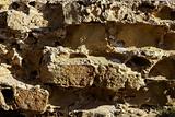 Aged stone walls, masonry in Spain 