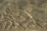 Reflexions on water surfase, beach sand