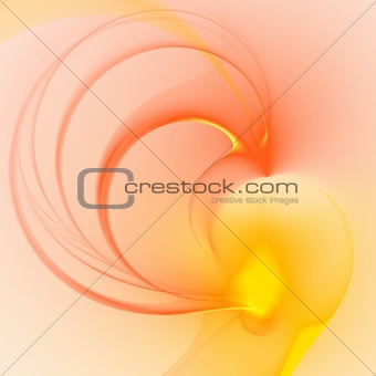 Abstract background. Red - yellow palette.