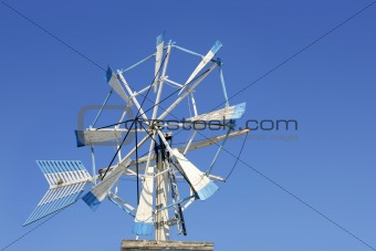 Balearic islands Formentera old wind mill