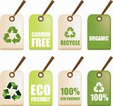 eco recycle labels