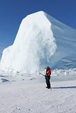Moutaineer on Antarctica