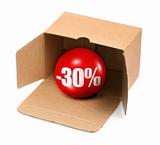 sale concept - 30 percent