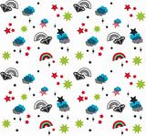 baby vector seamless pattern