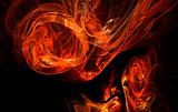 abstract flame background 2