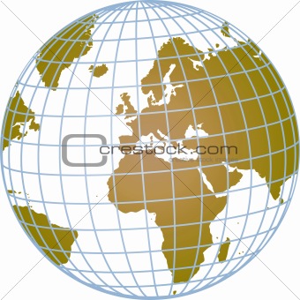  globe illustration