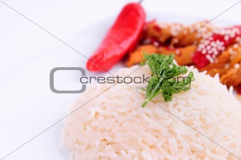 Rice And Dill Macro