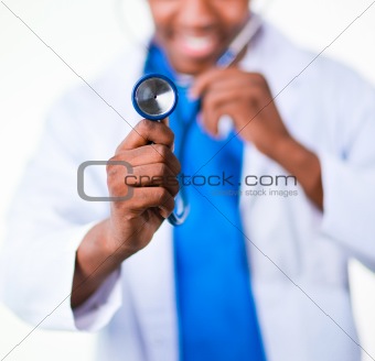 Young Doctor at work in a hospital