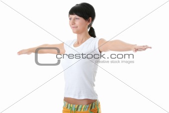 Girl Working Out