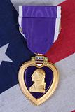 American Purple Heart Medal Vertical Image